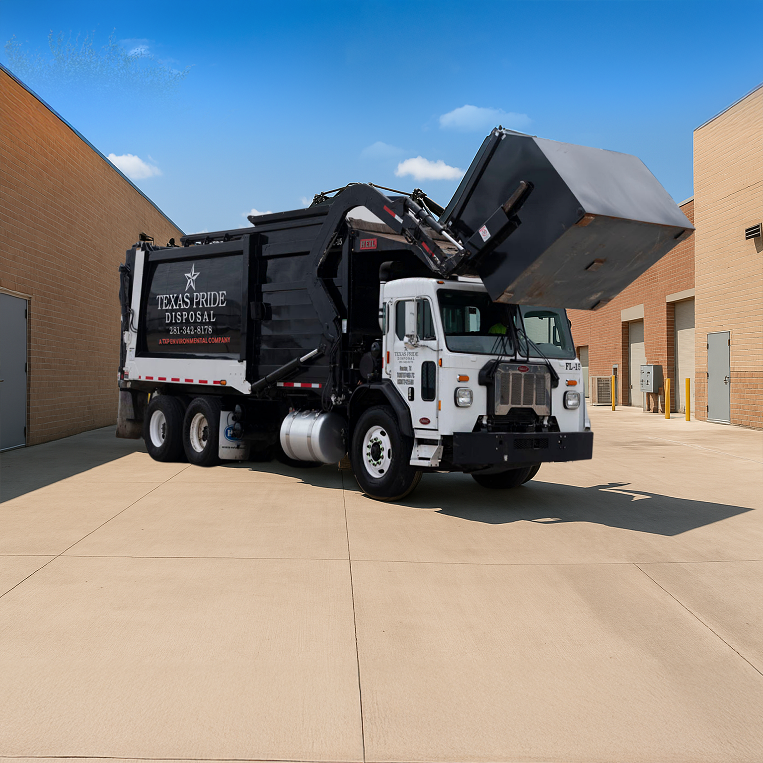 TXP Environmental Commercial Waste Collection Truck