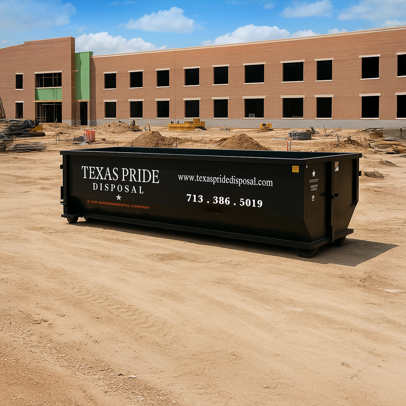 TXP Environmental Roll-Off Dumpster