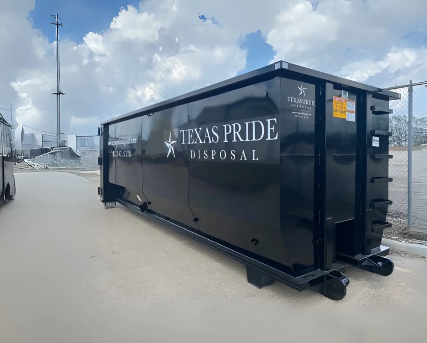 40yd roll off dumpster
