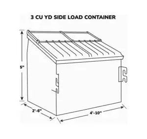3 CU YD SIDE LOAD